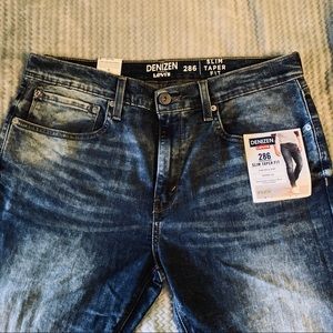 Levis Denizen Jeans New Slim Taper Fit